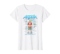 Anthrax - Winter Is Here Camiseta, Mujer, Blanco, XXL