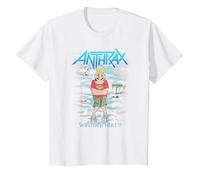 Anthrax - Winter Is Here Camiseta, Niños, Blanco, 10 años