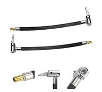 ANTHYTA 2 PCS Tubo de Extensión de Bomba de Aire Adaptador de Manguera para Inflador de Neumáticos Manguera de Extensión de Bomba de Aire Manguera de Inflador de Neumáticos para Accesorios Bicicleta
