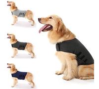 Anti-Ansiedad Chaqueta Calmante para Perros - Abrigo Ligero para Mascotas con Trueno