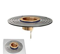 Anti-Backflow Shower Drain, Floor Drain Plug, 4 Inch Cutting Sealing Ring with Odor Prevention, Feature Trap, Water Seal with Design, Hotel Dorm for Apartment and Sewers