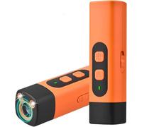 Anti Bark - 2025 Stop Bark Dog Barking, portátil anti-Bark Device for Dogs, 3 Modos, Calm Barking Soft at One Press (naranja)