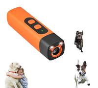 Anti Barking Device for Dogs,2025 New Anti Barking Device for Dogs, Dog Bark Deterrent Device with Led Flashlight,Suitable for Training to Improve Bad Behavior (Orange-A)