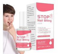 Anti Bite Liquid, 0.5 Fl Oz Bitter Taste Non Glossy Invisible Coating For N