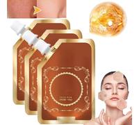 Anti-Blemish & Anti-Aging & Anti-Wrinkle Tear-Off Mask,Peel off Anti Wrinkle Face Mask,Freckle Removal Mask,Anti-Aging Gold Face Mask,Removes Blackheads,Moisturizing Skin (3 Pcs)