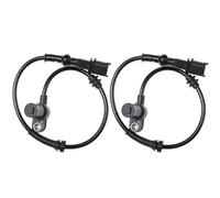 Anti-bloqueo de Frenos Compatible Con Vauxhall Para CORSA C1.4 2000-2006 1238236 Sensor Velocidad Rueda ABS Delantera Izquierda Derecha 9115064 0986594027 4414513 91169035(A set)