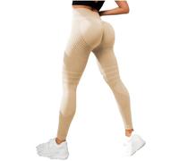 Anti Cellulite Leggings for Women, Suitable for Both Sports and Leisure, Perfectly Wrapping The Curves (Skin Colour,XXL)