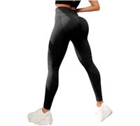 Anti Cellulite Leggings for Women, Womens Tummy Control Leggings, Scrunch Butt 3D Fit Yoga Pants for Workout Fitness (Black,M)