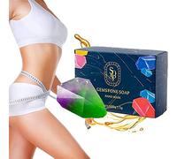 Anti-Cellulite Sapphire Soap,Sapphire Anti Cellulite Firming Soap Bar,Natural Organic Weight Loss Soap,Deep Cleansing Bath Soap,for All Skin Types