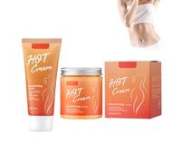 Anti Cellulite Slimming Crema Set, Weight Loss Fat Burning Crema Hydrating Belly Firming Cream Full Body Sweat Cream for Stomach, Thighs and Butt, Body Lotion for Unisex (250g+60g)