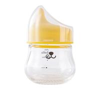 Anti-Choking Puppy Bottle - Milk Feeder Nipples | 6.5x6.5x11cm Silicone Glass Container with Graduated Markings, Soft Nipple Tips for Small Pets, Everyday Use for Dogs Cats