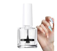 Anti Cracking High Gloss Gel Top Coat 10ML Nail Primer | Clear Protective Gel for Glossy Nail Finishing, Suitable for Manicure, , Home Beauty Routines and Professional Salons