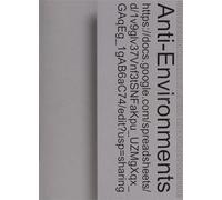 Anti-Environments /anglais: On the Exploration of Unconventional Tools through Friction and Norm-Bending