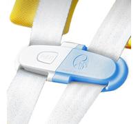 Anti Escape Car Seat Clip - Adjustable Chest Support for Child Safety | Nylon Strap with Secure Buckle Design, Harness Control Accessory for Stroller High Chair Schoolbag Travel Use