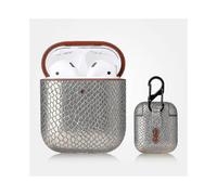 Anti-fall Snakeskin Texture Leather Amp;amp Protective Airpods