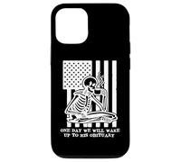 Anti Fascism Resist One Day We Will Wake Up to His Obituary Carcasa para iPhone 12/12 Pro