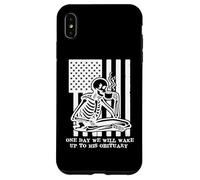 Anti Fascism Resist One Day We Will Wake Up to His Obituary Carcasa para iPhone XS MAX