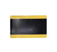 Anti Fatigue Mat, 20mm Triple Layer Comfort Support Floor Pad, Anti-Trip Yellow Safety Edge, Non-Slip for Industrial Areas(50x30cm/19.7x11.8in)