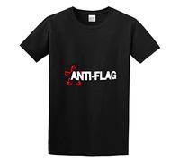 Anti Flag Logo Men's T-Shirt Unisex Black Men Tees L