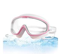 Anti Fog Goggles, Wide View Pool Glasses, 1 to 2cm Difference in Size, Water Sports Eyewear, Uv Protection Leakproof Swimming Glasses Design, Silicone Eye Seal Goggles, Comfortable Swim for Training