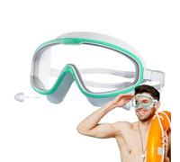 Anti Fog Goggles, Wide View Pool Glasses, 1 to 2cm Difference in Size, Water Sports Eyewear, Uv Protection Leakproof Swimming Glasses Design, Silicone Eye Seal Goggles, Comfortable Swim for Training