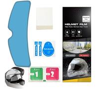 Anti Fog Helmet Visor, Clear Rain Proof Film, Practical Motorcycle Lens Insert, Sturdy Adhesive Anti-Fog Stickers, Helmets Accessories Kit with Easy Application, Outdoor Cycling Helmet Lens Sticker Us