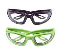 Anti-Fog Onion Glasses Kitchen Chopping Eye Protection(Black) | Anti-fog PC lenses, foam para vapor seal, tear-free chopping, clear vision, kitchen essential