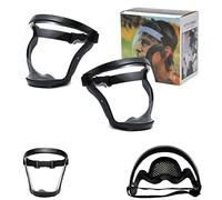 Anti-Fog Protective Full Face_Shield, Reusable Super Face Protective Cover, HD Durable Adjustable Face Visor