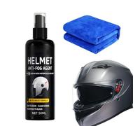 Anti Fog Spray, Protective Coating Solution, 4.4x1.2x1.2 Inches Bottle with Clear Shield, Lens Care with Long Lasting Formula, Helmet Accessories Travel Design, Protection Spray for Cycling Motorcycle