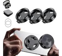 Anti-Glare Magnetic Phone Filter, Anti-Glare, Reduces Reflections Enhances Colors, Professional 52mm Polarizing Filter for Clear Photos Through Glass & Product Shooting (3Pcs)