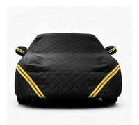 Anti-Hail Car Cover For Alfa Romeo Stelvio | Hail Protector auto Cover Indoor Outdoor Use thickened wind sun snowproof Scratch Resistant all weather(Black)