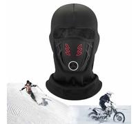 Anti Haze Balaclavas,Winter Rider Warm Anti-Haze Balaclavas Full Face Mask,Windproof & Breathable for Motorcycle Skiing (A)