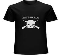 Anti Heros Punk Oi Skinhead Boot Boys Condemned 84 The Bruisers Men's T Shirt Unisex tee Clothing Black S