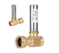 Anti-Lampas para la máquina de lavado de baño con anti-Bonelier, Alery Stable | Una heredera de metal Ti-Bé para lavadora, un para riegue de tubería, grifo, 3/4nh