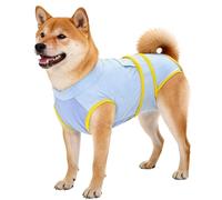 Anti Lick Dog Suit - Protective Wrap Vest, Pet Recovery Suit with Soft Breathable Fabric, Wound Care Gear, Dog Healing Apparel, Paw & Body Protection for Sensitive Skin Female Male