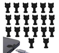 Anti-loss Phone Plug Design Of This 20 Pack Adhesive USB C Charging Port | 20-piece Set Of Self-adhesive Charging Port Dust Covers Acts As A Waterproof Protector For Your Phone, Tablet, Laptop