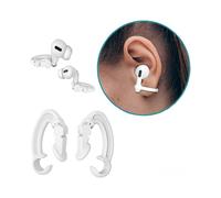 Anti-Lost Earhooks - 2 Pairs Anti-Slip Ear Tips, Anti-Drop Ear Clips - Compatible with Apple Airpods 1/2/Pro