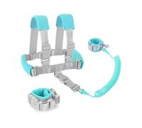 Anti Lost Toddler Leash with Backpack Harness and Wrist Link for Child Safety Wristband Leash