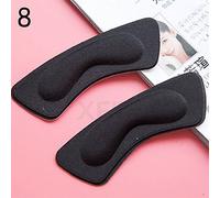 Anti Molienda zapatos talón Plantillas, autoadhesivo zapatos Inserta, blíster resistente al talón pegatinas, la mitad un código (ajustes Invisible pie cojín engrosamiento de las, antideslizante, para dolor de pies zapatos de nuevo mejorado ajuste del zapato y comodidad