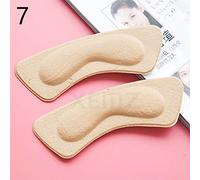 Anti Molienda zapatos talón Plantillas, autoadhesivo zapatos Inserta, blíster resistente al talón pegatinas, la mitad un código (ajustes Invisible pie cojín engrosamiento de las, antideslizante, para dolor de pies zapatos de nuevo mejorado ajuste del zapato y comodidad