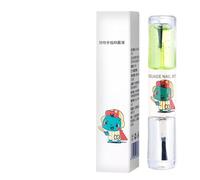 Anti Nail Biting, Bitter Growth, 0.5 Fl Oz Solution with Moisturizing Actives, Vegan Resin Care Gear, Clear Finish with Matte Texture, Tool for Repair and Strengthening
