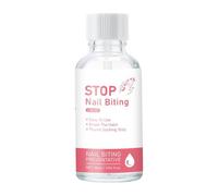 Anti Nail Biting Liquid, 30ml Nail Care Stop Formula, Bitter Taste Nails Solution, Thumb Sucking Clear Coating, Habit Control Hand Care for Adults Daily 1.18x2.76in