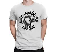 Anti Nowhere League Band Subs Logo Black T-Shirts