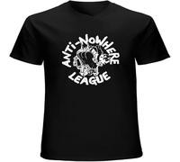 Anti Nowhere League Mens T-Shirt Graphic Unisex tee Shirt Black 3XL