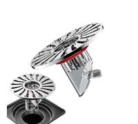 Anti Odor Drain Plug - Backflow Preventer Tool, Stainless Steel Filter | Sewer Gas Protection Bathroom Plumbing Hardware Component, Floor Drainage Clog Prevention Solution Kit With Magnetic Valve Seal