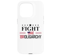 Anti Oligarchy Fight Fascism Deport No Kings Save Democracy Carcasa para iPhone 15 Pro