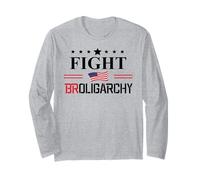 Anti Oligarchy Fight Fascism Deport No Kings Save Democracy Manga Larga
