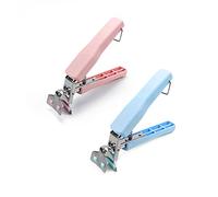 Anti-Quemaduras Clip Cuenco Plato Caliente Clip Mango Silicona Inoxidable Clip Acero Inoxidable Retriever Pinzas para Mover Platos Calientes Bandeja Disco Instant Pot Microondas 2 Piezas Rosa Azul