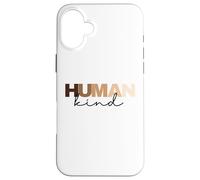 Anti Racismo Humano Amable Tono de Piel Inclusión Fin Racismo Carcasa para iPhone 16 Plus