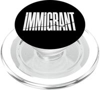 Anti Racismo Justicia Social, Inmigrante PopSockets PopGrip para MagSafe